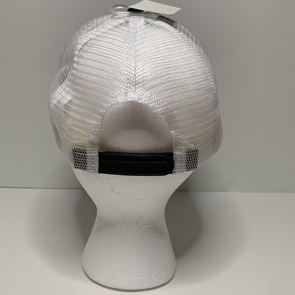 Black and White Trucker Hat with 💩 Emoji 🆕 - Picture 9 of 15